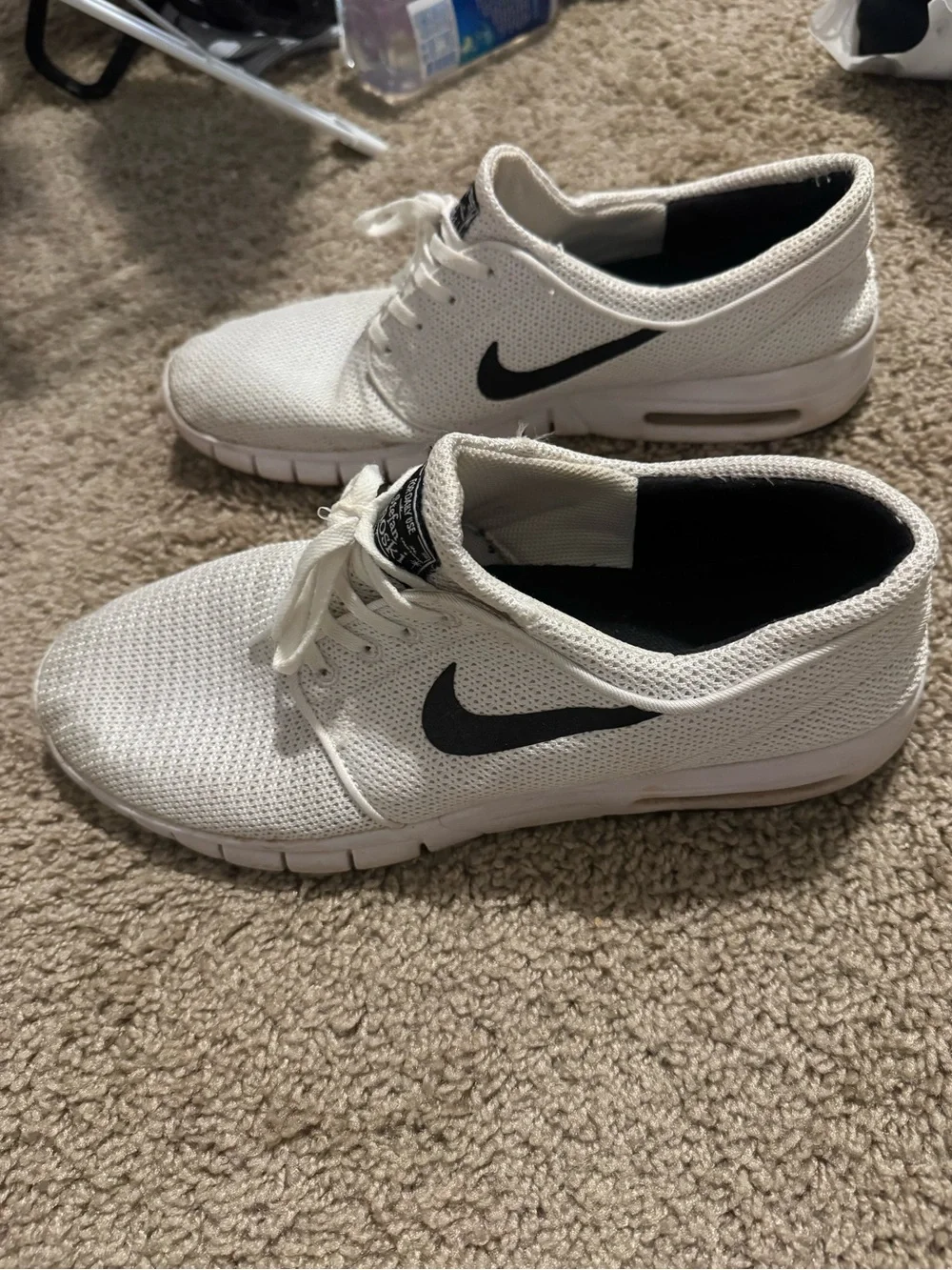 Nike Mens SB Janowski Free White/Black